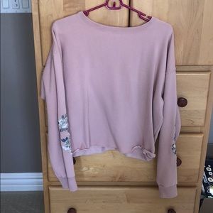 abercrombie and fitch cropped crew neck